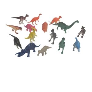 Mini Vintage 15 Dinasour Figures